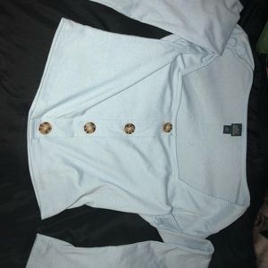 Long sleeve crop top